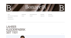 Desktop Screenshot of bonacelli.de